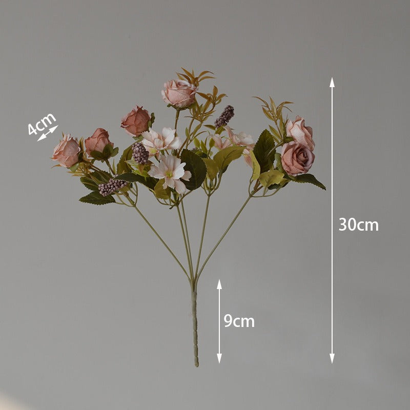 Countryside Rose and Wildflower Bouquet