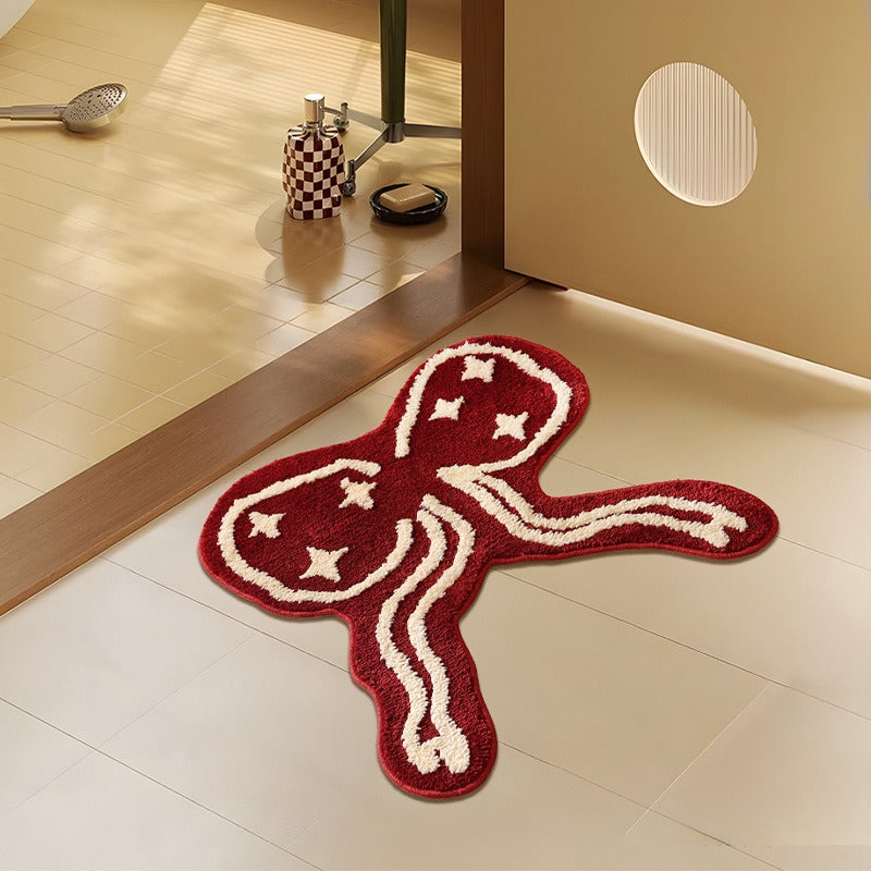 Red Bow Tie Rug