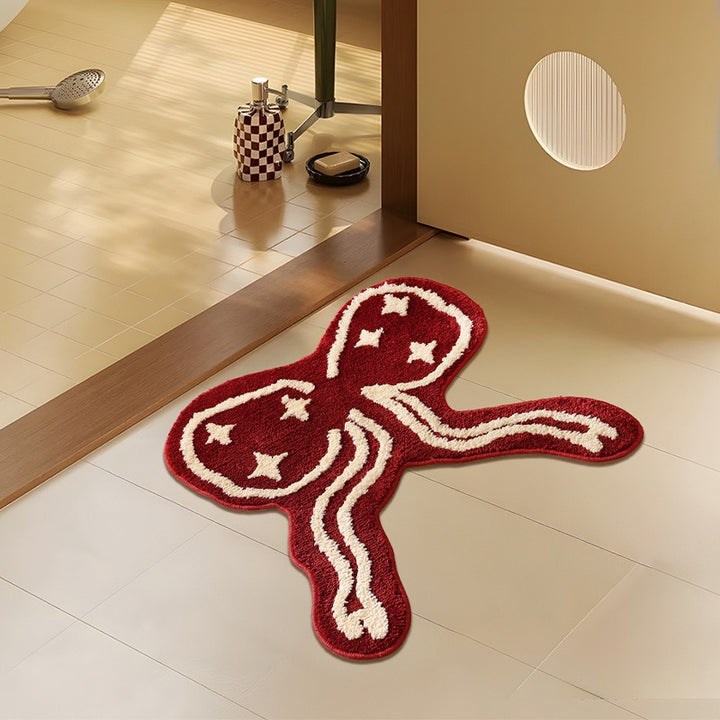 Red Bow Tie Rug