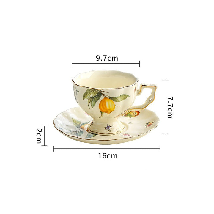 Lemon Garden Teapot & Cup Set