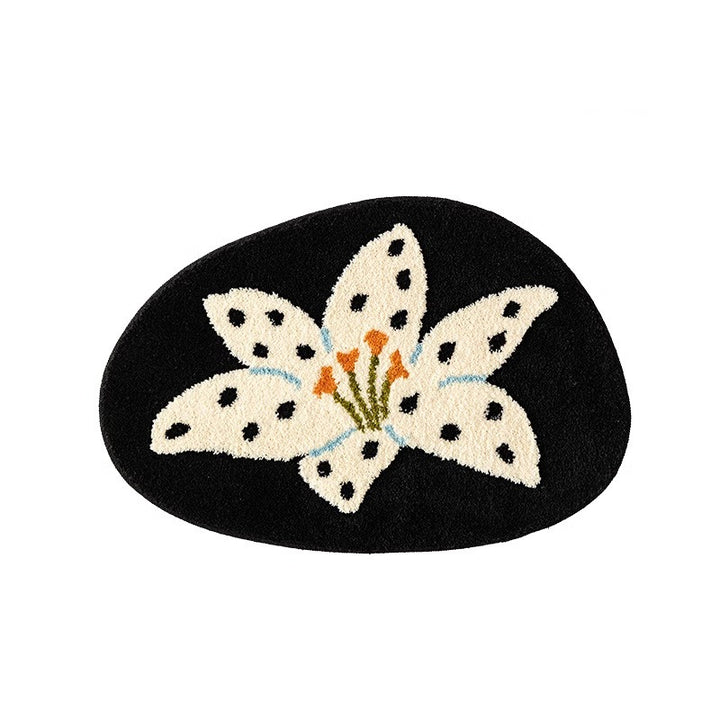 Fluffy Lily Garden Mat