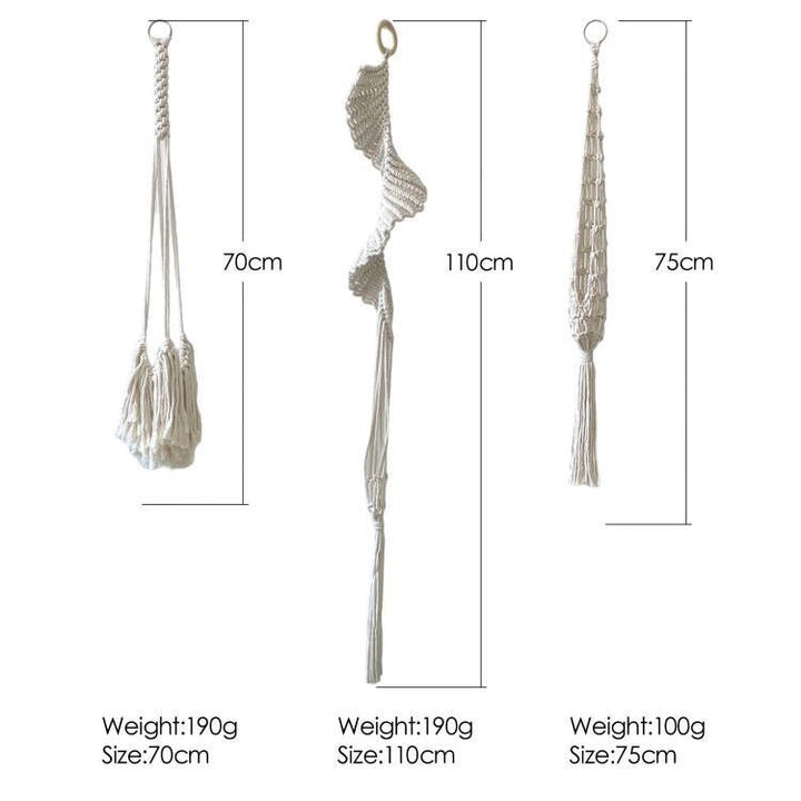 Macrame Crochet Plant Holder