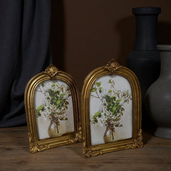 Golden Arch Ornate Frame Set