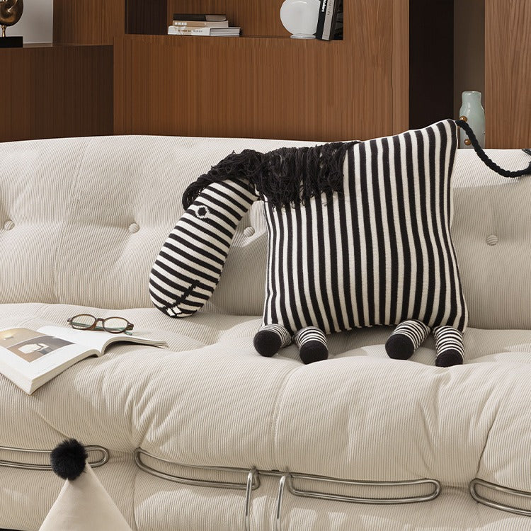 Zebra Cuddle Cushion