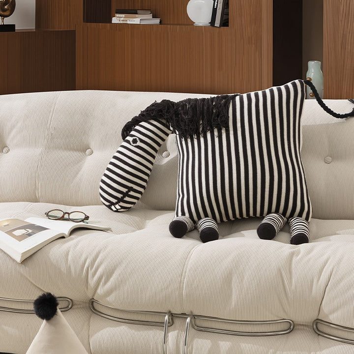 Zebra Cuddle Cushion