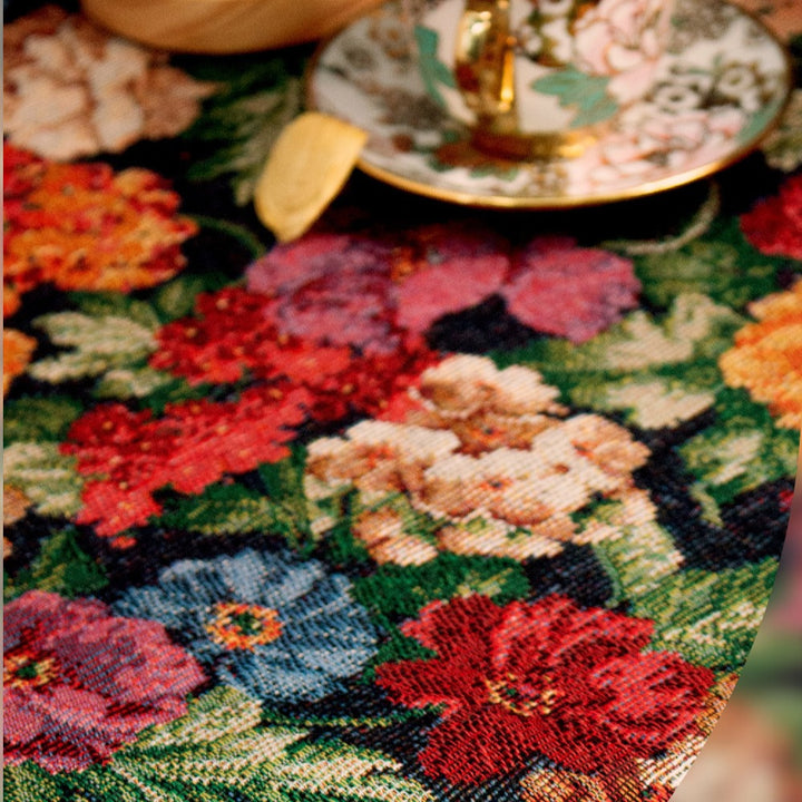 Retro Blossoming Table Cloth