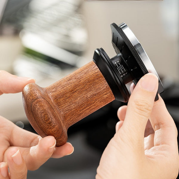 The Daily Grind Wood Handle Espresso Tamper