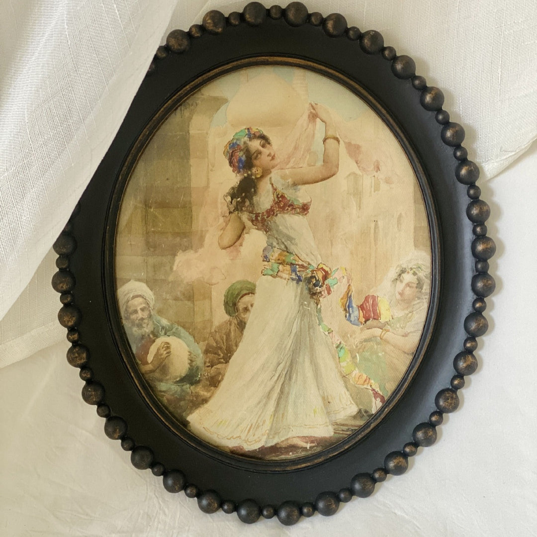 Antique Beaded Wall Photo Frame