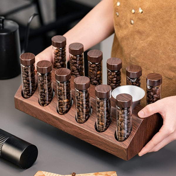 The Daily Grind Coffee Bean Display