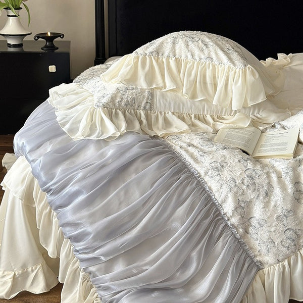 Blue Butterfly Bedding Set