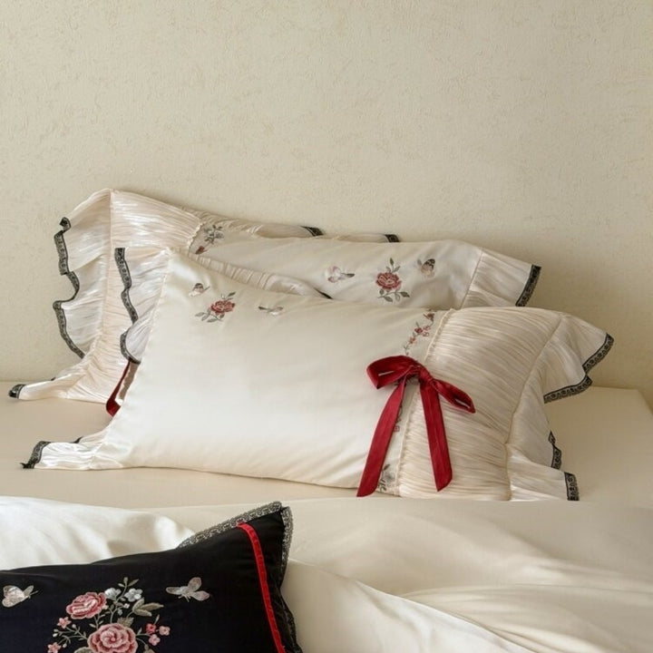 Chateau Rouge Rose Bedding Set