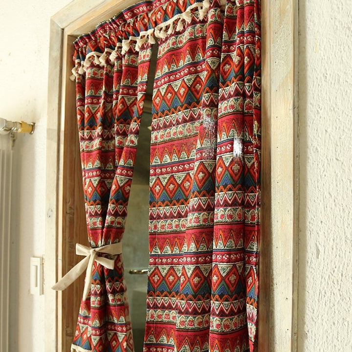 Boho Vibe Cabinet Curtain