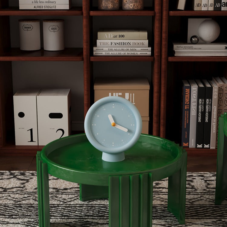 Blue Bubble Desk Clock