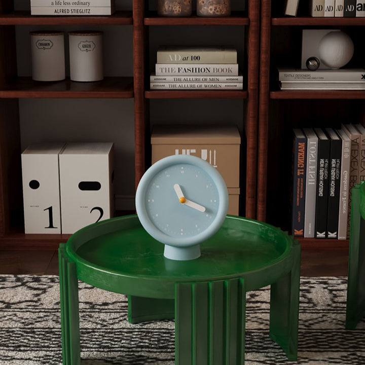Blue Bubble Desk Clock