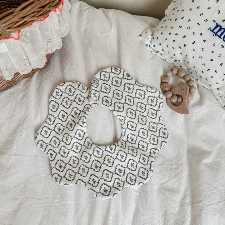 Soft Garden Petal Bib Set