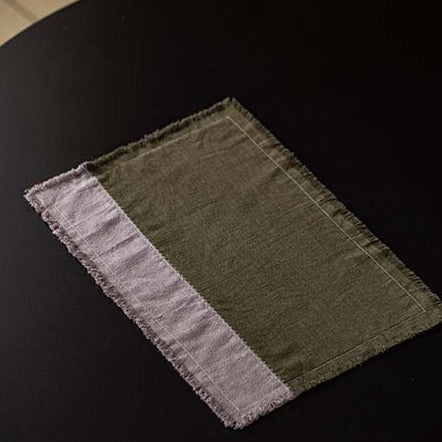 Patchwork Ramie Placemat Set