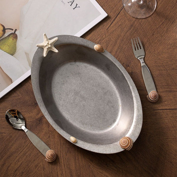 Coastal Finds Serving Dish