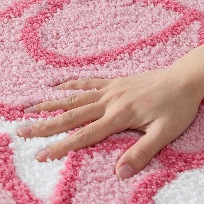 Ribbon Bow Bath Mat