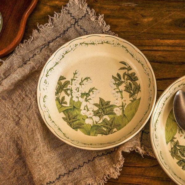 Retro Lily Of The Valley Dinnerware