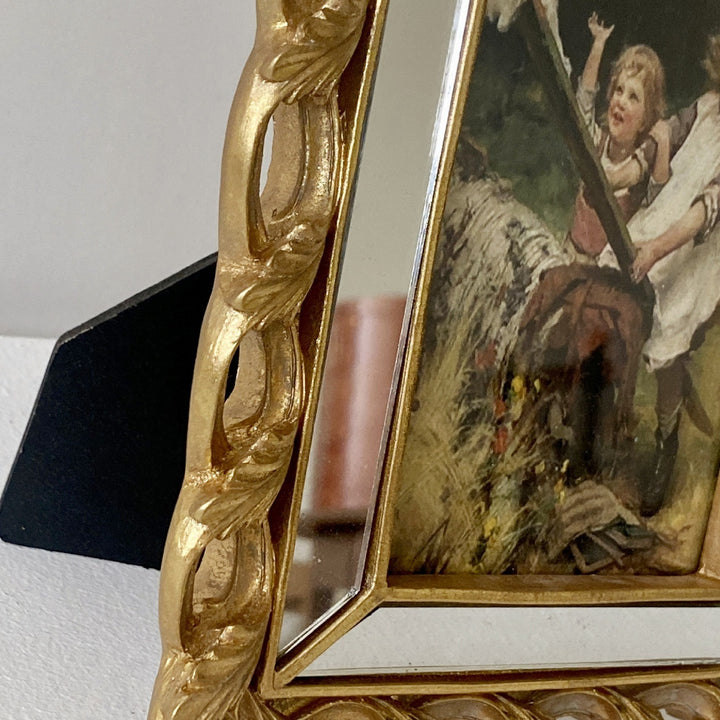 Regal Gold Leaf Photo Frame