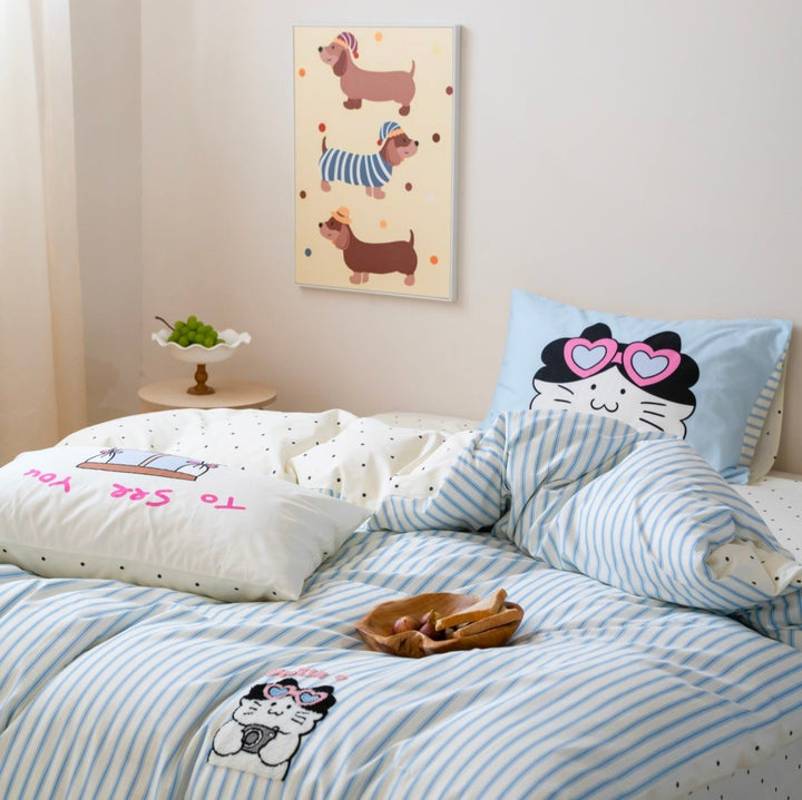 Kitty Cuddle Bedding Collection