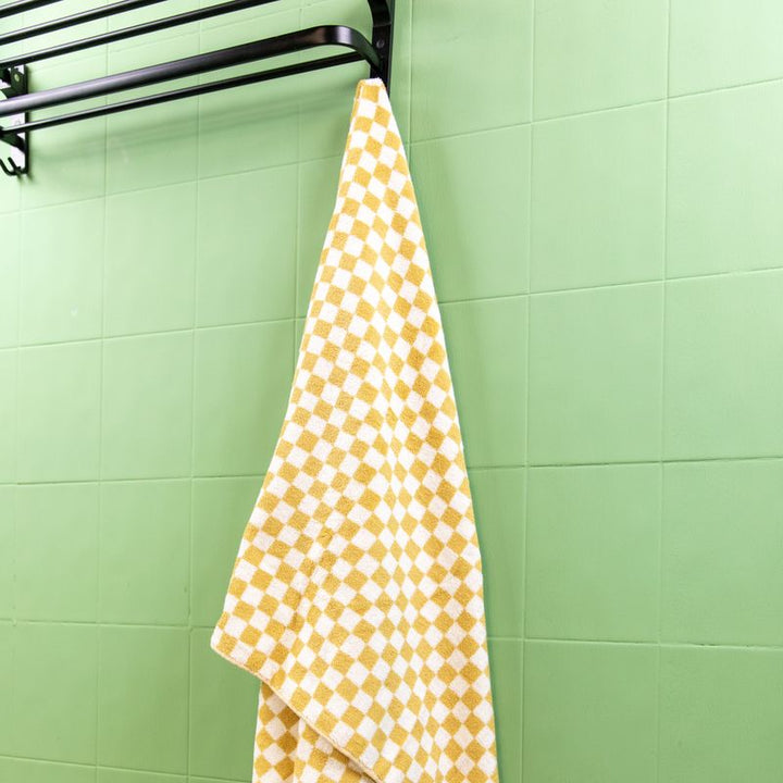 Classic Checkerboard Towel Collection