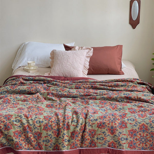 French Vintage Floral Bedding Set