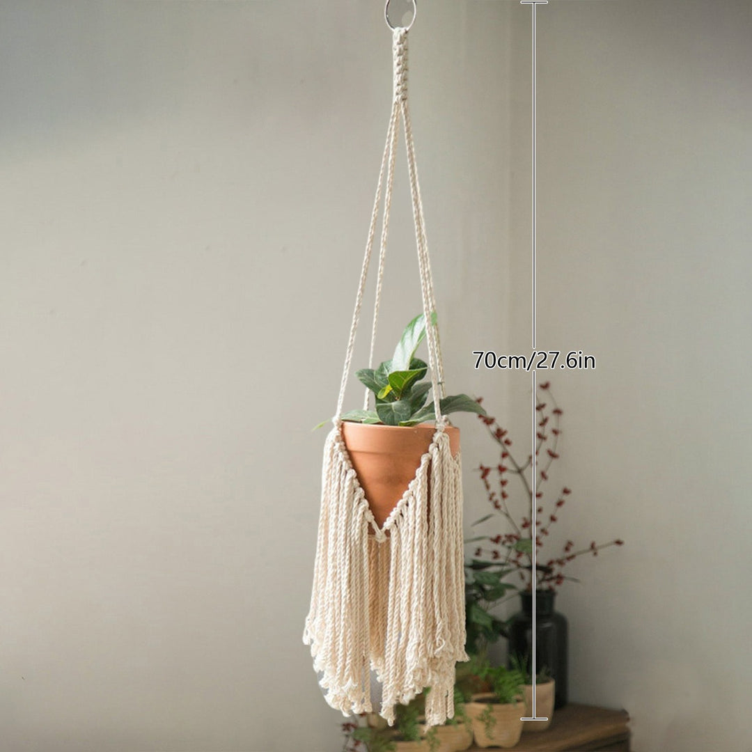 Macrame Crochet Plant Holder