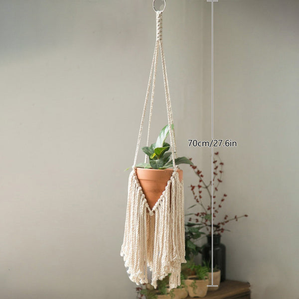 Macrame Crochet Plant Holder