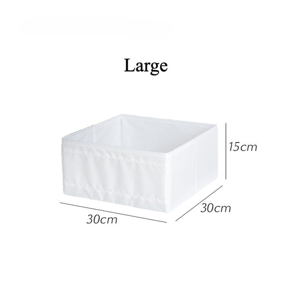 Hanna White Foldable Organiser Collection