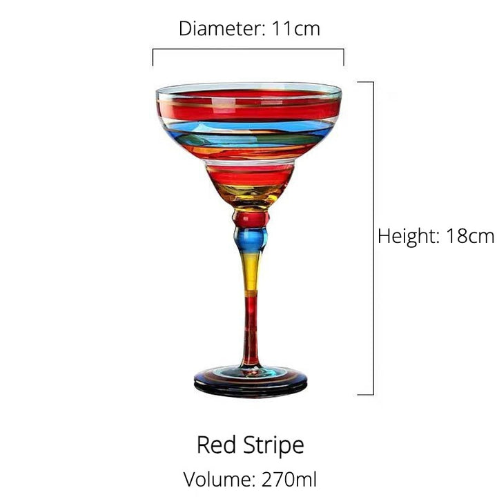 Milan Spark Cocktail Glass Set