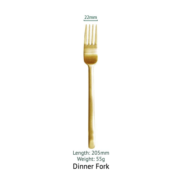 Gold Bar Cutlery