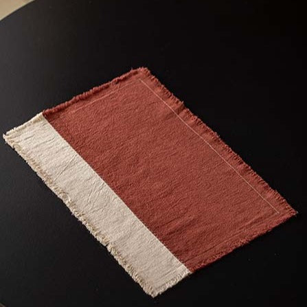 Patchwork Ramie Placemat Set