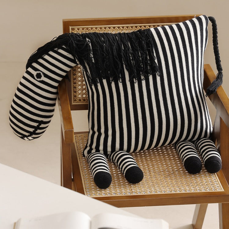 Zebra Cuddle Cushion