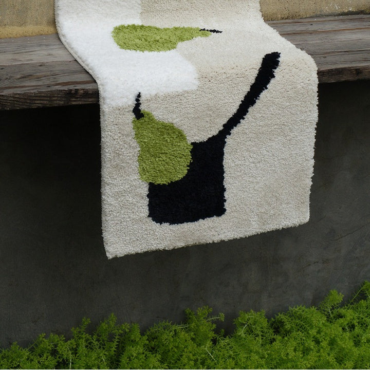 Green Pear Bath Mat Collection