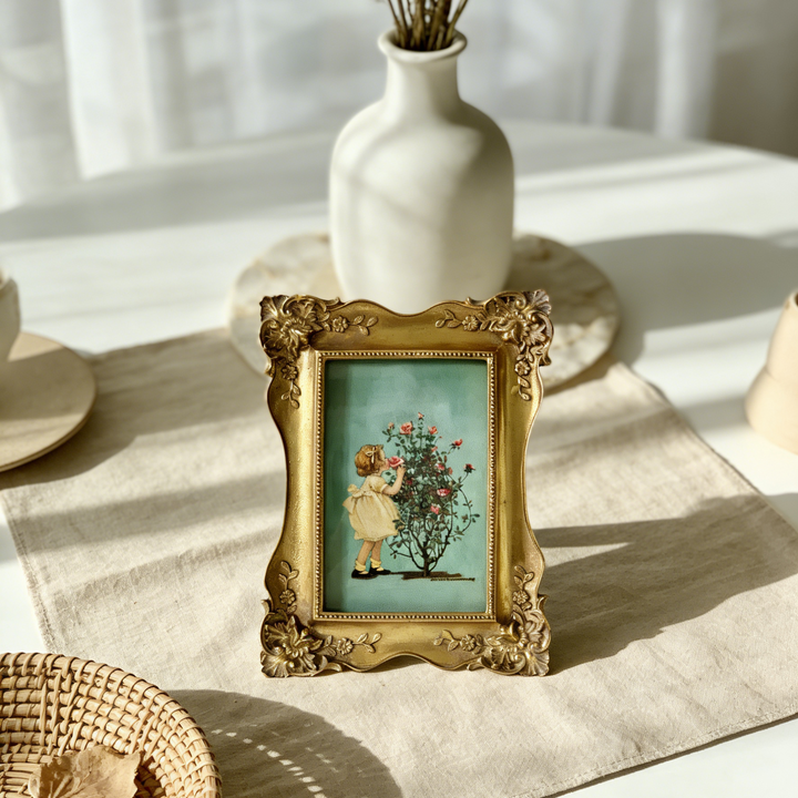 Gilded Floral Ornate Frame