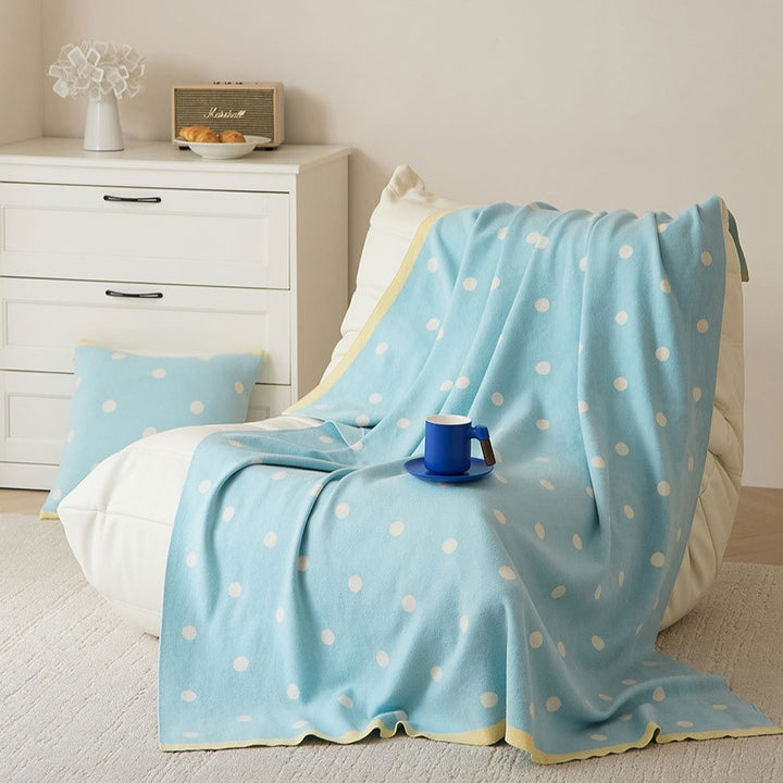 Dot Breeze Throw & Cushion