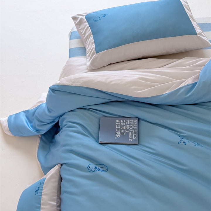 Blue Nap Puppy Bedding Set