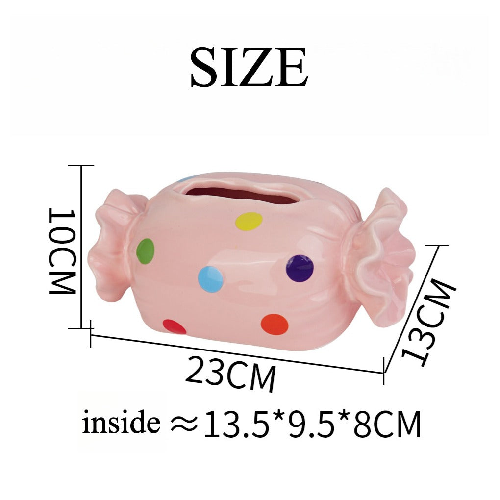 Candy Kingdom Tissue Box Decor