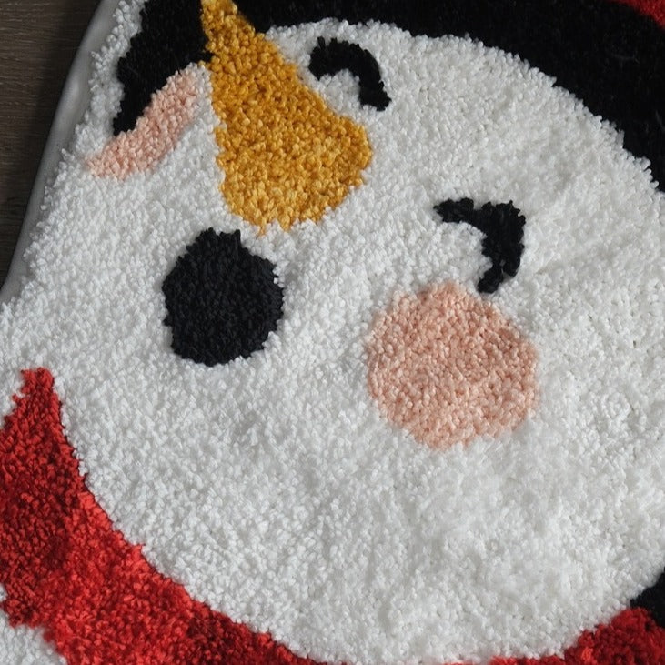Happy Snowman Rug