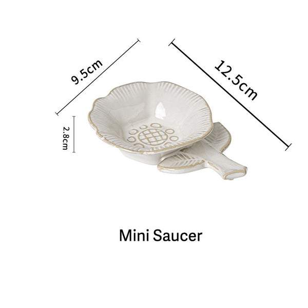 White Garden Dinnerware