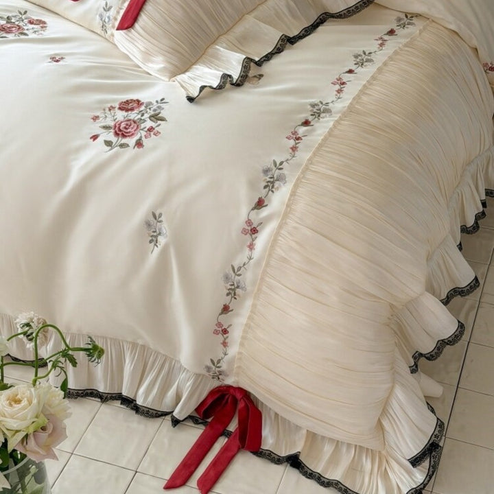 Chateau Rouge Rose Bedding Set