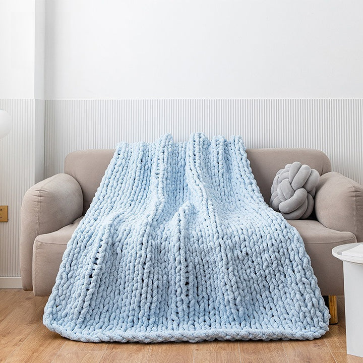 Rope Stitch Throw