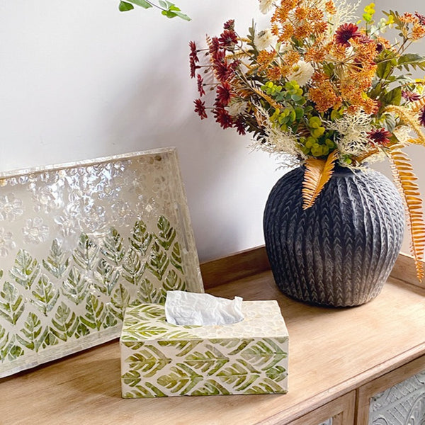 Summer Beach Shell Tissue Box