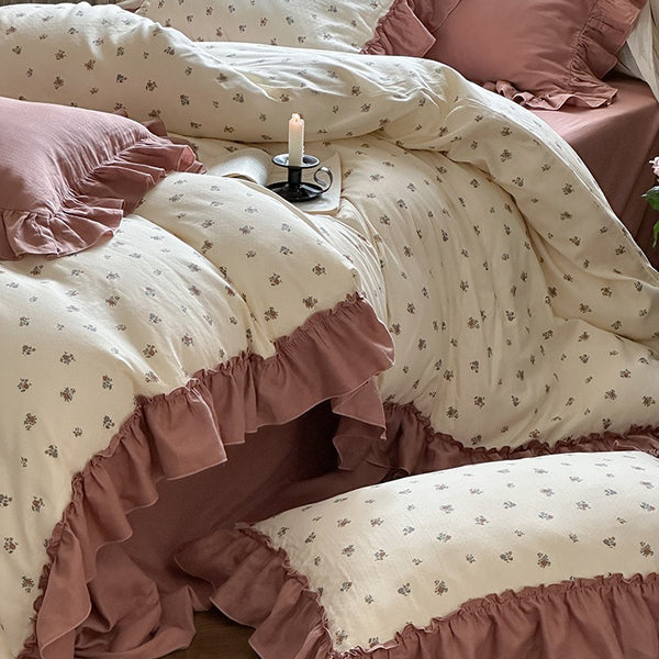 Winter Flowers Bedding Set