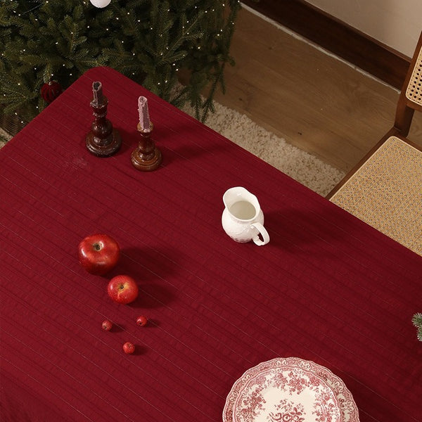 Red Romantic Table Cloth
