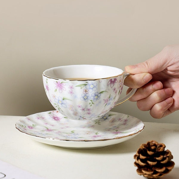 Breezy Blossom Teacup Set