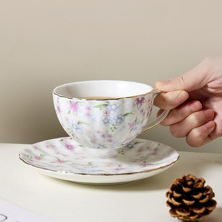 Breezy Blossom Teacup Set