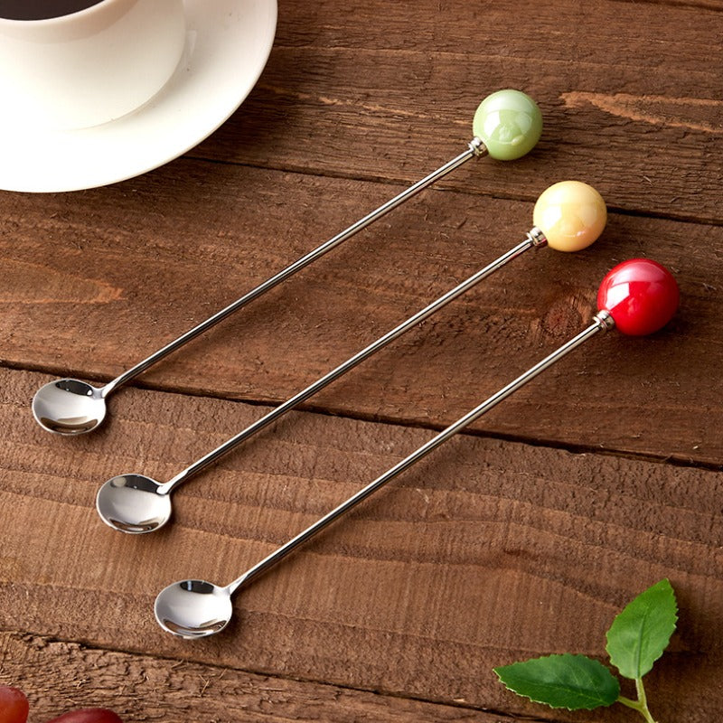 Cute Ball Long Cutlery