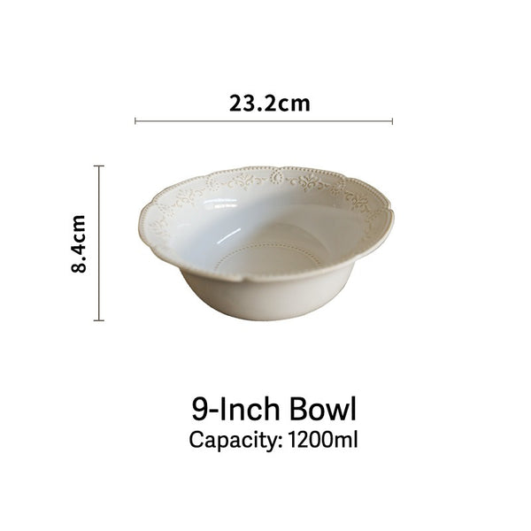 Lace Pearl Dinnerware